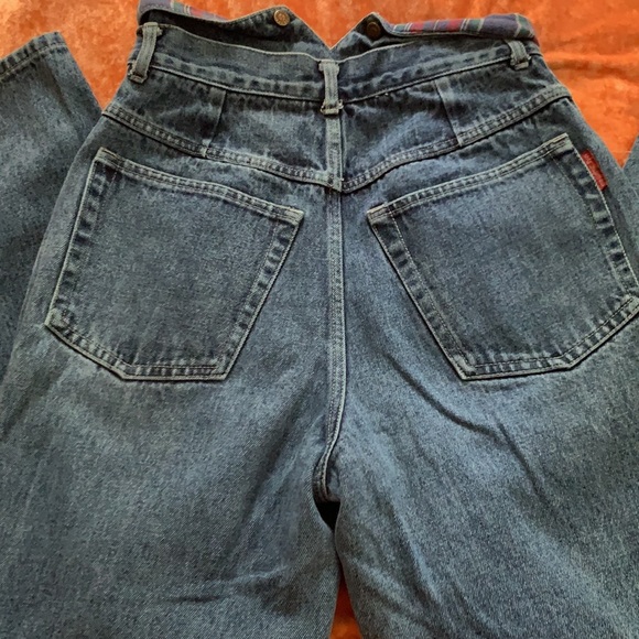 Vintage Squeeze Jeans Size 9 HW Tapered Leg - Picture 5 of 7